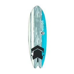 VISION SURFBOARD SPARK FISH CYAN